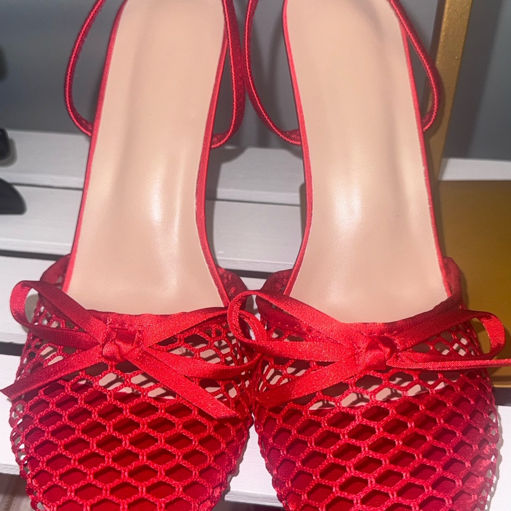 Elegant Red Women's Shoes